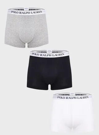 3 Pack Logo Band Trunks