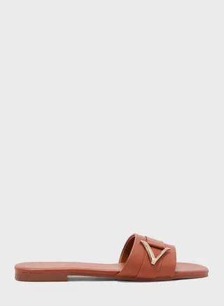 Single Strap Flat Sandals