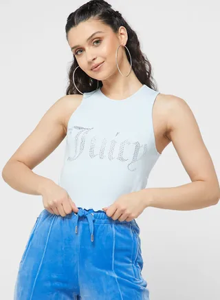 Logo Lettuce Hem Tank Top