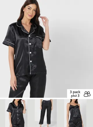 4 Piece Pyjama Set