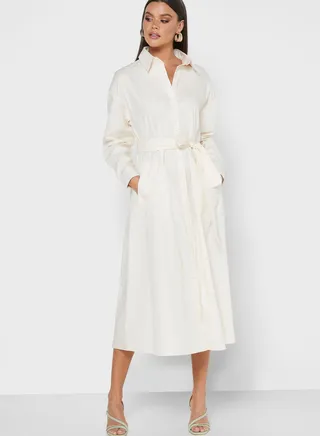 Button Through Dress