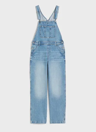 Pocket Detail Denim Jumpsuit