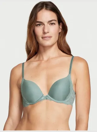 Smooth Push-Up Bra with Lace