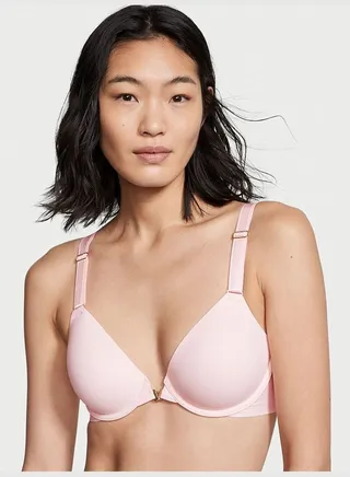 Lightly Lined Front-Close Full Coverage Bra