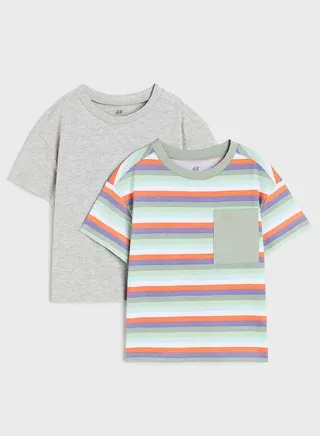 Kids 2 Pack Assorted T-Shirts