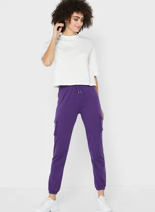 Drawstring Cargo Pants