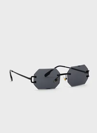 Hexagon Len Sunglasses