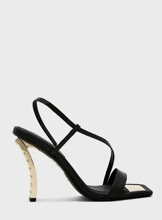 Vermeil Ankle Strap High Heel Sandals