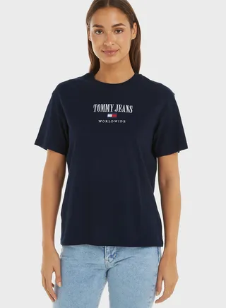 Crew Neck Logo T-Shirt