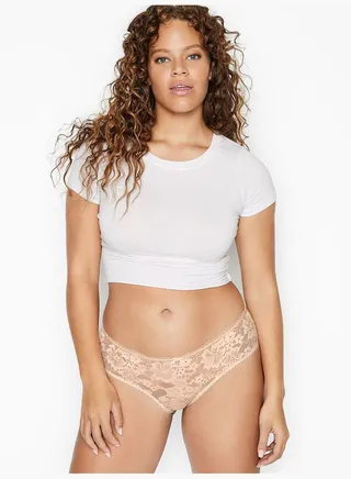 Lace-front Hiphugger Panty