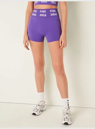 3" Seamless High-Waist Shorties