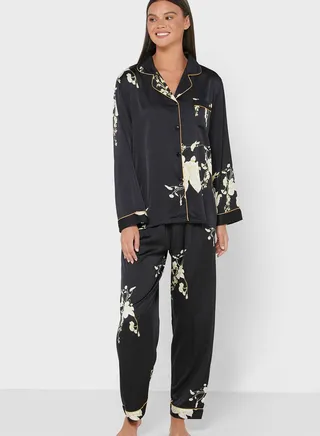 Floral Print Pyjama Set