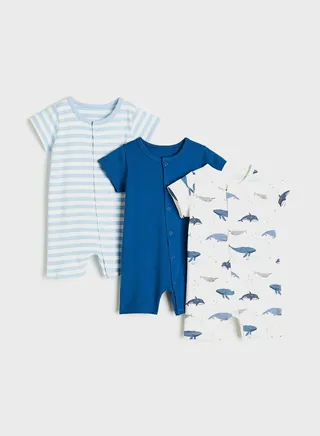 Infant 3 Pack Assorted Onesies