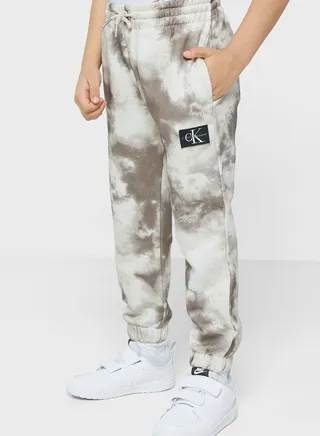 Kids Aop Printed Sweatpants