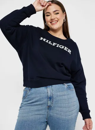 Crew Neck Logo Sweatshirt