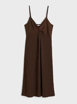 Front Twist Detail Dress