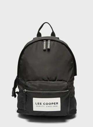Top Handle Logo Backpack