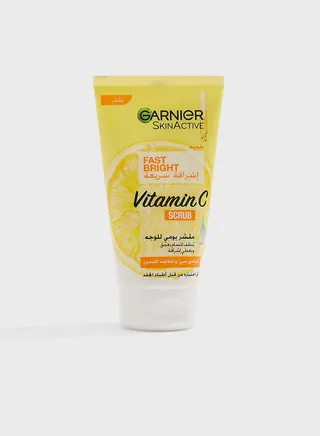 Skinactive Fast Bright Scrub With Vitamin C & Lemon - 150 Ml