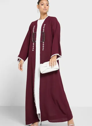 Fringe Detail Abaya