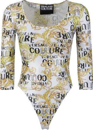 Couture Printed Bodysuit