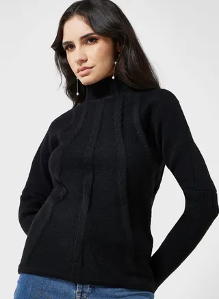 High Neck Sweater
