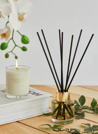 Lavender, Lemon & Cedarwood Candle & Diffuser Set