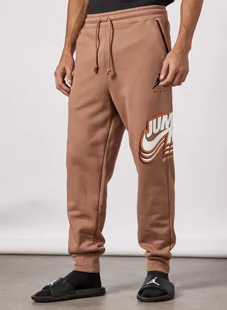 Jumpman Fleece Sweatpants Brown