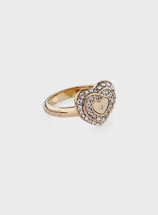 Heart Solitaire Ring