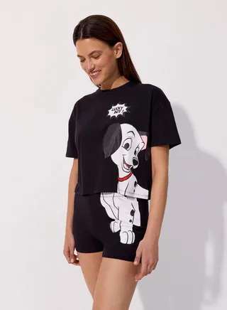 Dalmatian T-Shirt & Pyjama Shorts Set