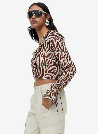 Tie Detail Top