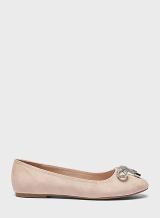 Pointed Toe Flat Ballerinas