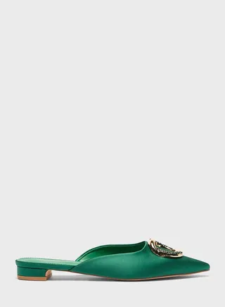 Horse Bit Detail Slip ons