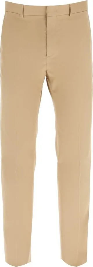 Valentino Slim Cut Straight Leg Trousers