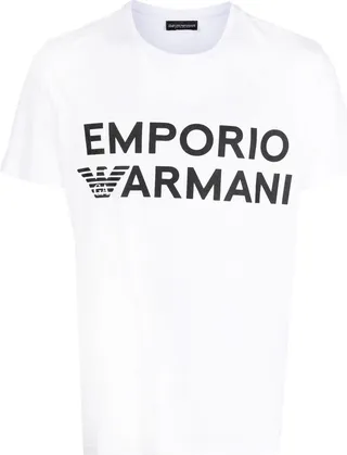 logo-print cotton T-shirt