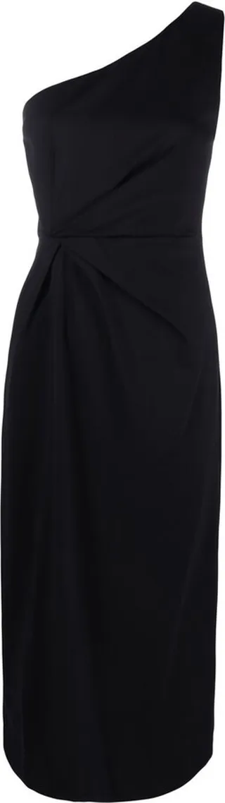One-Shoulder Midi Dress