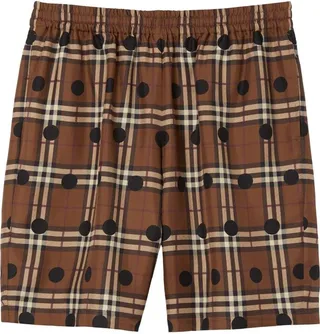 Burberry Silk Polka Dot Pyjama Shorts