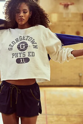 Georgetown Crop Sweat by Original Retro Brand at Free People