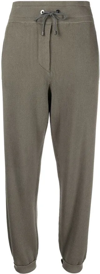 Knitted Drawstring Track Pants