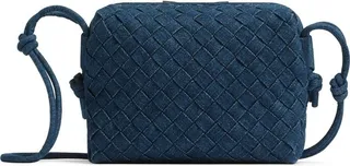 Bottega Veneta Mini Leather Loop Camera Bag