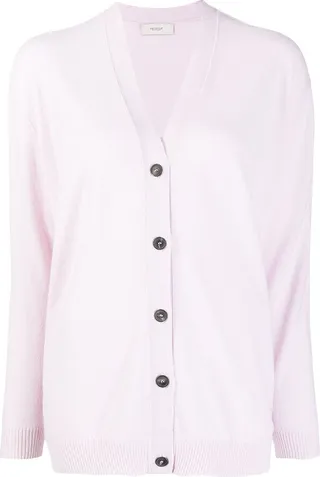 V-neck cashmere cardigan