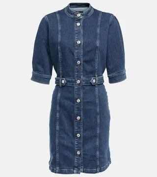 Marina denim minidress