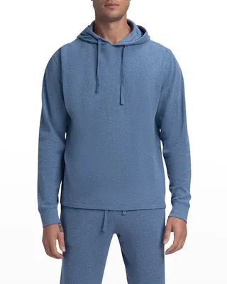 Men's Comfort Cotton Waffle Hoodie Sweatshirt