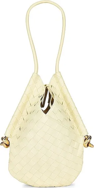 Bottega Veneta Small Ellipse Shoulder Bag in Yellow