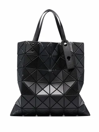 Lucent prism-panelled tote bag