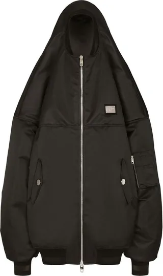 Hooded Bomber Jacket