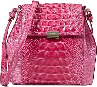 Brahmin Melbourne Margo Crossbody (Pink Cosmo) Handbags
