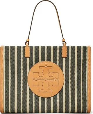 Ella Stripe Canvas Tote