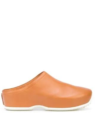 Slip-On Leather Trainers