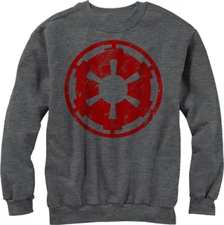 Men's Star Wars Empire Emblem Sweatshirt - Charcoal Heather - Medium