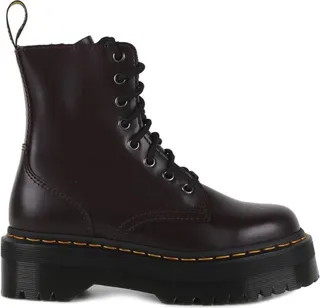 Dr. Martens Round Toe Lace-Up Chunky Boots